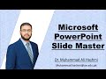 Powerpoint tutorial 03  using slide master to create custom office templates  urdu language