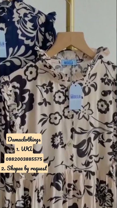 Racun shopee gamis katun rayon premium | gamis cantik #gamismotif #youtubeshorts