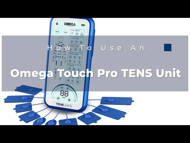 Omega Wireless TENS Unit for Pain Relief