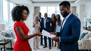 His Wife Handed Him Divorce Papers While Her Family Laughed—Then They Learned He Owned Everything