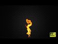 Small flame stock motion graphics