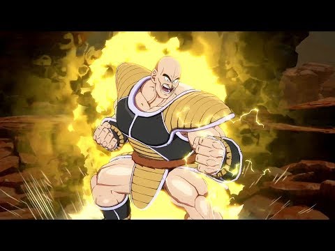 Dragon Ball FighterZ Nappa Gameplay Trailer [OFFICIAL] with New Scenes from Story Mode and Online
