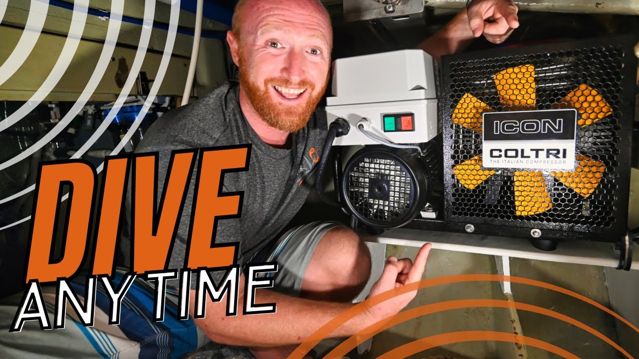 Установка компрессора для подводного плавания (электрического Coltri) | ЛУЧШИЙ ВАРИАНТ УЛУЧШЕНИЯ ...