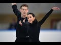 Ksenia STOLBOVA & Andrei NOVOSELOV. Russian test skates. Free Skating. Moonlight Sonata. 08.09.2019