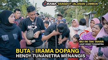 PENYANYI TUNANETRA INI MENANGIS NYANYIKAN LAGU BUTA RHOMA IRAMA VERSI DANGDUT JALANAN IRAMA DOPANG