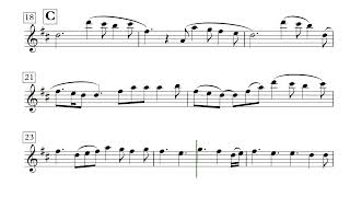 Perfect | Ed Sheeran | - Baritone Sax (Sheet Music)