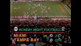 1982 Week 4 MNF - Dolphins vs. Buccaneers