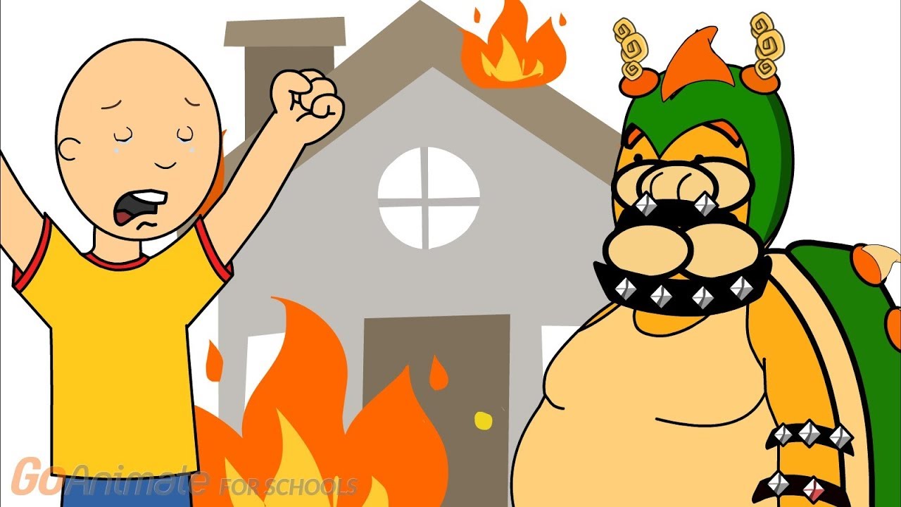 Bowser Jr Plays With Fire/Burns House Down/Grounded YouTube