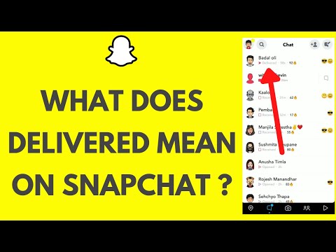 What Does Delivered Mean On Snapchat