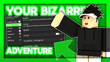 [NEW] ROBLOX | Your Bizarre Adventure Script GUI / Hack | Item Farm | Free Stands | *PASTEBIN 2021*