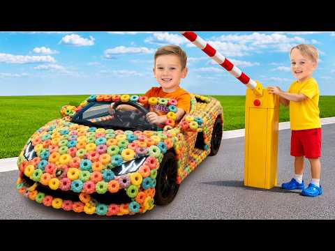 Candy Cars Challenge for Kids