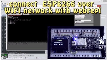 ESP8266 Part #5 – connect  ESP8266 over WIFI network