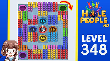 Hole People Level 348 Solution Walkthrough