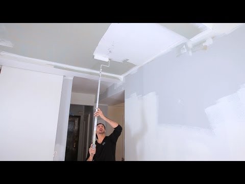 How to Paint a Ceiling | House Painting