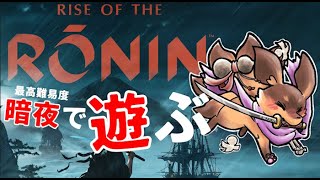 【しにゲー実況】コエテクさんの幕末ゲーRONINを暗夜モードで遊んでくよ！【Rize of the RONIN】