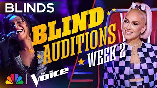 The Best Performances from the Second Week of Blind Auditions | The Voice | NBC