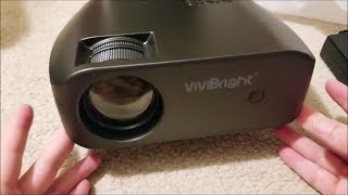 Vivibright F10 720P LED Projector Review