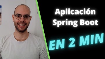 CREA una APLICACIÓN de SPRING BOOT - Tutorial Completo Fácil