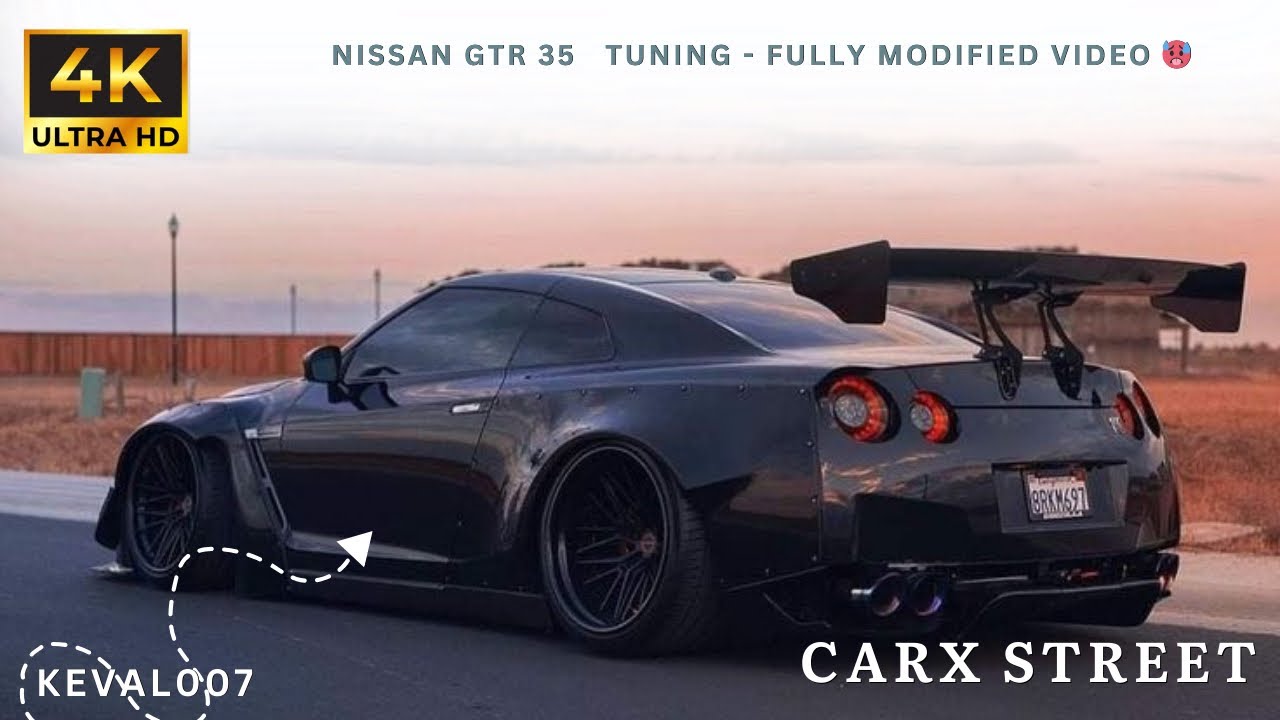 CarX Street - Nissan GTR R35 (4K) Gameplay 🥵 | CarX Street Gameplay In ...