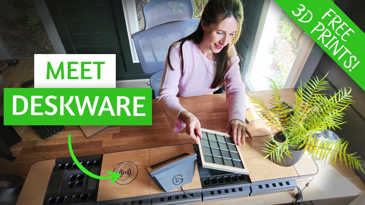 Deskware: A Modular Desk System You Can Make For FREE (ft. Bambu H2D)