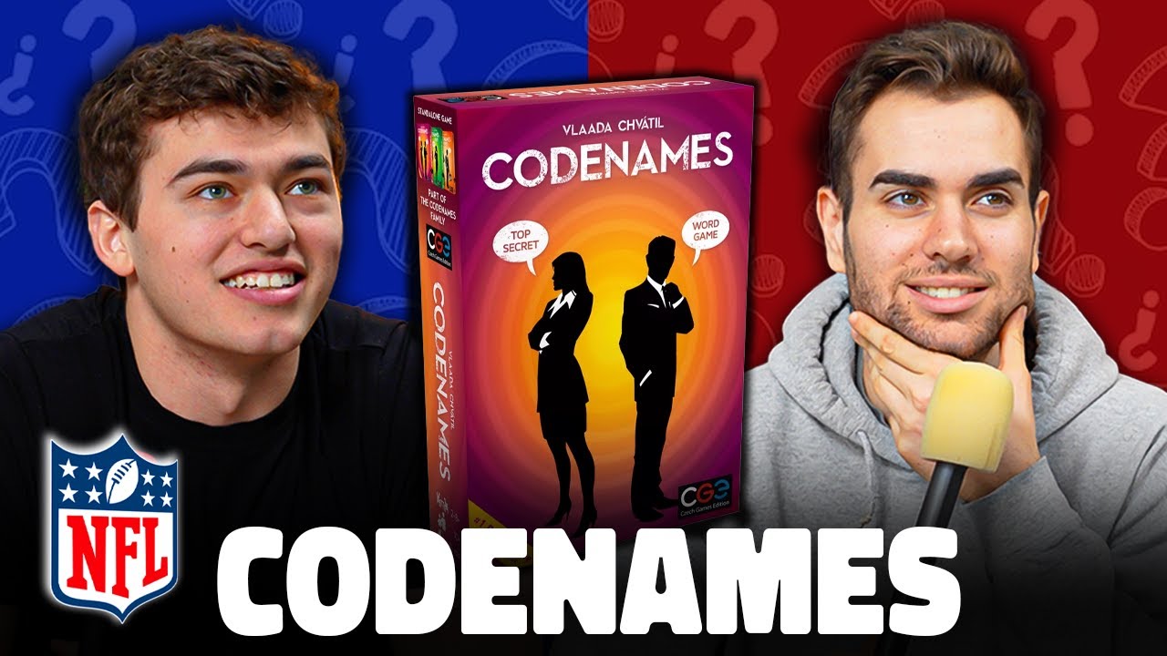 We Played a 7-Game Series of NFL Codenames!