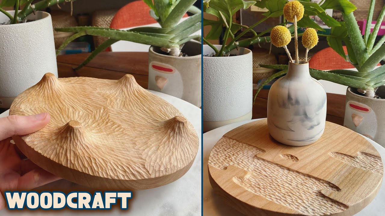 Artistic Plant Holder Made by an Expert Woodcraft YouTube