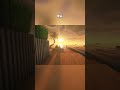 Which Shader you Prefer? Lovely Sunset version #minecraft #minecraftrealistic #shorts