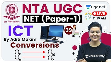 NTA UGC NET 2020 (Paper-1) | ICT by Aditi Ma