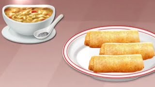 spring roll || chinese food maker || cooking game || android gameplay screenshot 4