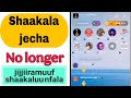 Shaakala Itti Fayyadama Jecha No Longer Shaakala Itti Fayyadama Jecha No Longer
