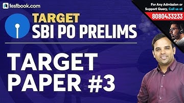 Reasoning Target Paper #3 for SBI PO Prelims | Crack SBI PO 2019 | Reasoning Class by Sachin Sir