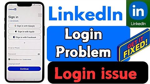 How to Fix LinkedIn Login Problem | LinkedIn Login Issue | LinkedIn Login Not Working