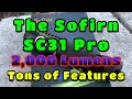 New Sofirn SC31 Pro 2k Lumen Flashlight Unboxing & Overview w/Beamshots