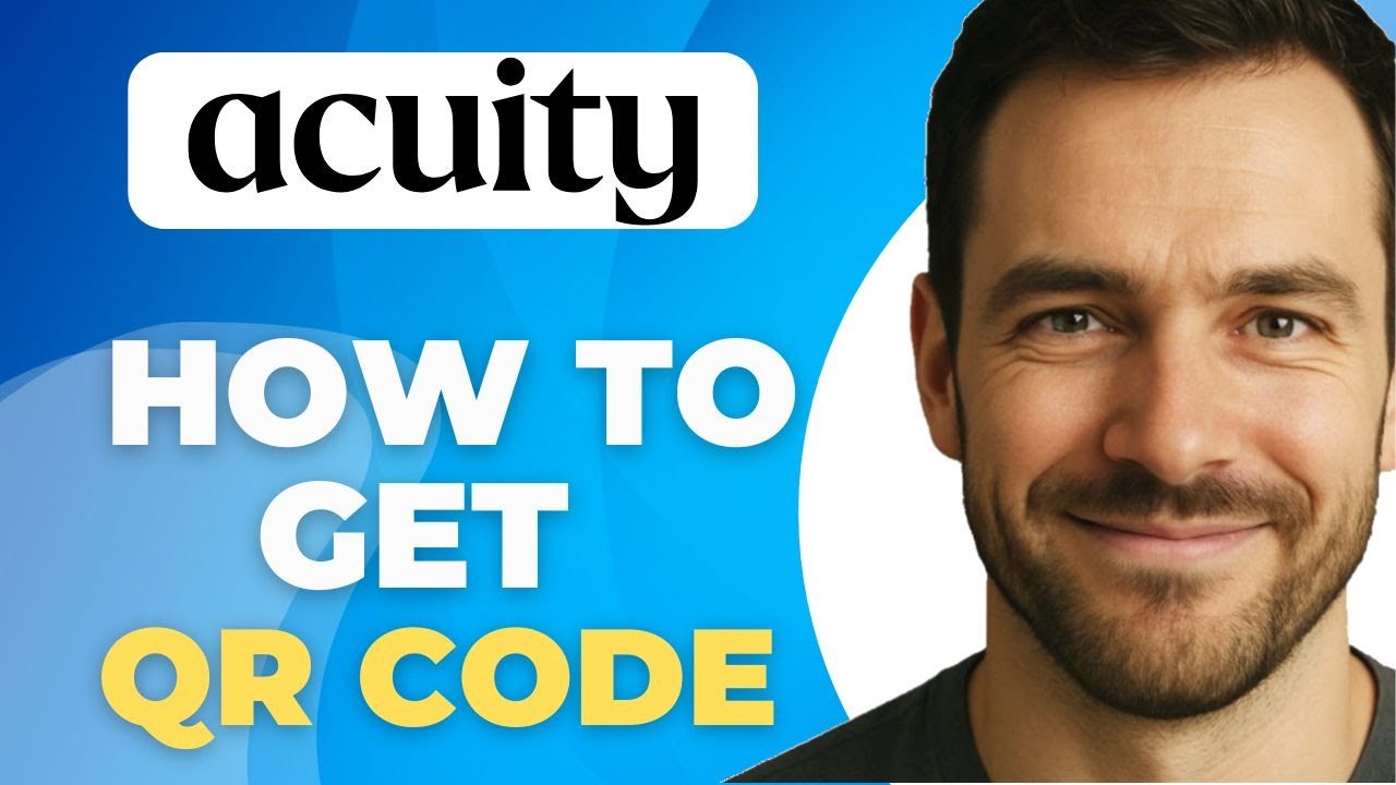 How To Get Acuity Scheduling Qr Code - YouTube