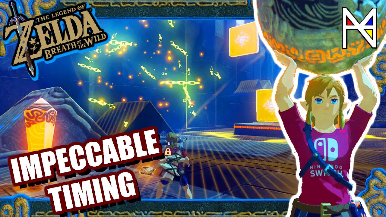 Shoda Sah Shrine Impeccable Timing - ZELDA BREATH OF THE WILD BOTW