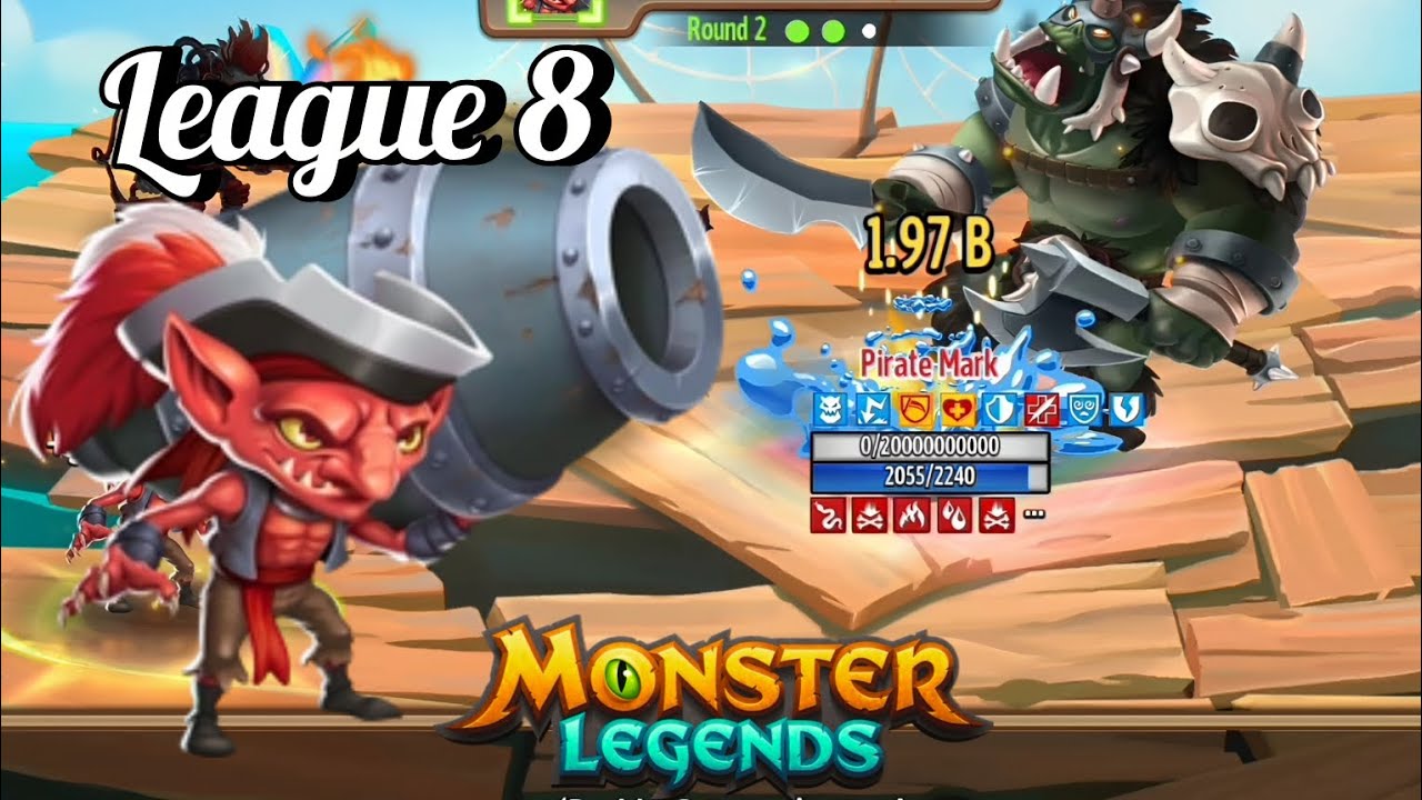 DEFEATING LEAGUE 8 FUGITIVE | BADDY CRIMSON | MONSTER LEGENDS
