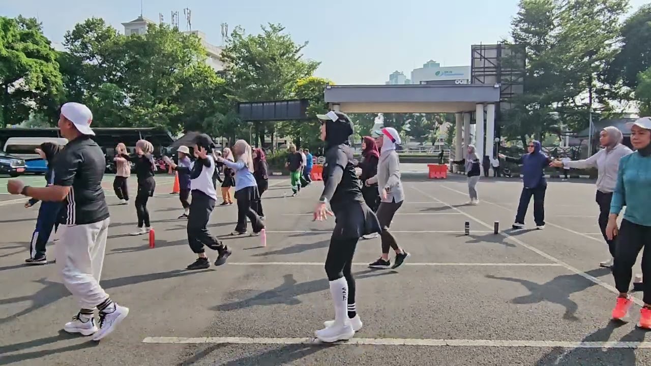 Senam Jumat Pagi (SJP) Perpusnas Salemba 26 September 2025 with Coach Wiwik #2