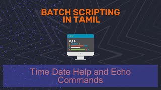 8 Time Date Help and Echo Commands in CMD