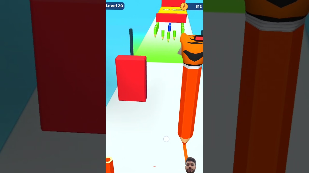 Color Pencil Run Gameplay Android,ios Max Level -20 Nty27