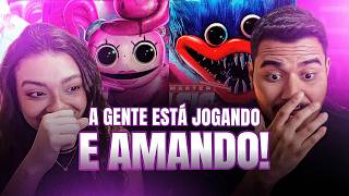 Casal Reage 2 Em 1 Poppy Playtime - É Hora De Brincar Capítulo 1 Sua Última Festa Capítulo 2