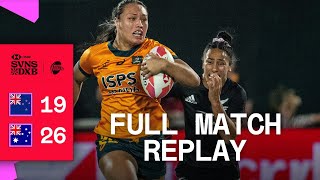 FOUR in a row for Australia! | Australia v New Zealand | Full Match Replay | Dubai HSBC SVNS