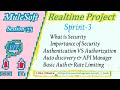 Mulesoft  realtime project session25  vitechtalks  sprint3  apply security policies for apis