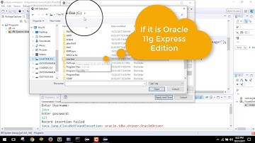 How to use type 4 jdbc driver in eclipse(oracle 11g or 10g)