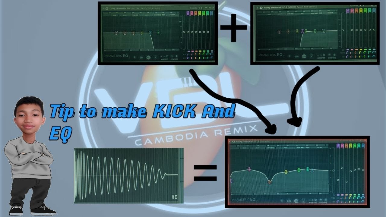របៀបបង្កើត KICK How to mixing Kick Vina house and EQ ( by VBL Remix