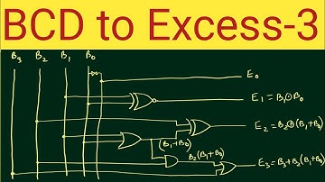 BCD to excess 3 code converter