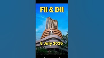 Fll/FPI AND DII Trading Activity on nse || FII AND DII BUY SELL DATA ANALYSIS || #fiis #diis