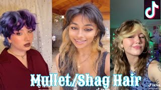 Best Mullet/Shag Hair Transformation || Tiktok Compilation