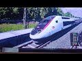 Starting up a Tgv also doubble Northern passing!