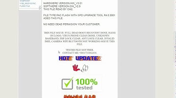 MICROMAX Q301 5 1 V2 9 PAC FLASH FILE DOWNLOAD LINK