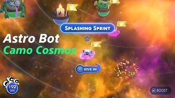 ASTRO Bot PS5 - How to beat Splashing Sprint - easiest way CAMO COSMOS